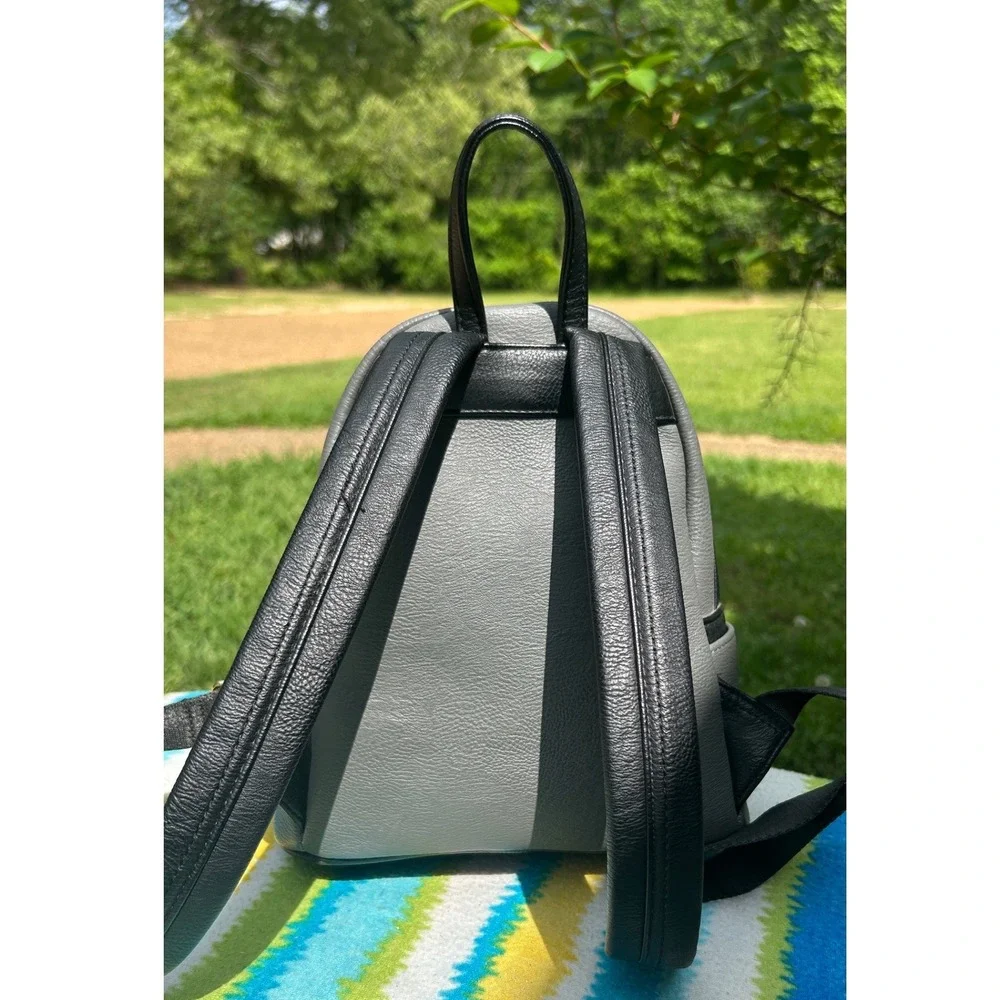 Loungefly‎ Harry Potter Mini Backpack Gryffindor Grey Faux Leather